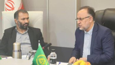 دیدار مدیرعامل شرکت صنایع چوب و کاغذ مازندران با رئیس سازمان نظام مهندسی کشاورزی و منابع طبیعی ایران