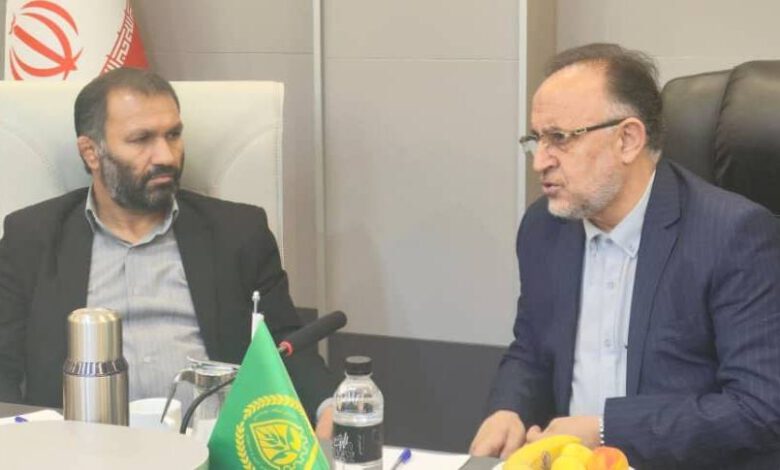 دیدار مدیرعامل شرکت صنایع چوب و کاغذ مازندران با رئیس سازمان نظام مهندسی کشاورزی و منابع طبیعی ایران