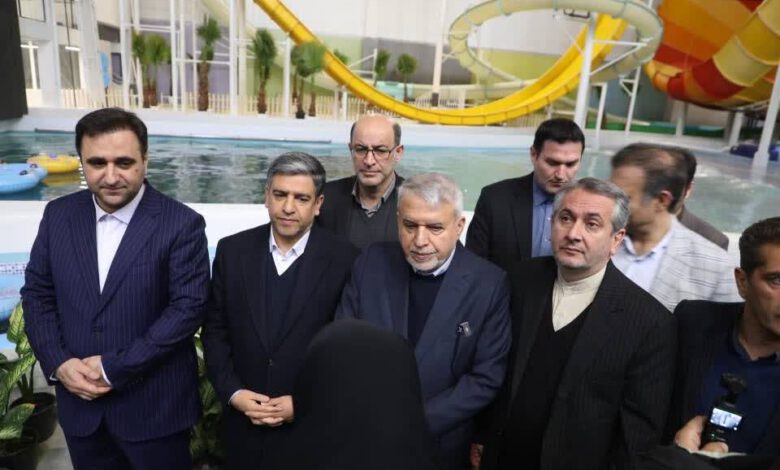 آغاز بهره‌برداری از پارک آبی ایستان‌لند سرعین