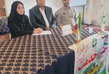 برگزاری میز خدمت محیط‌زیست در مصلی چهارباغ